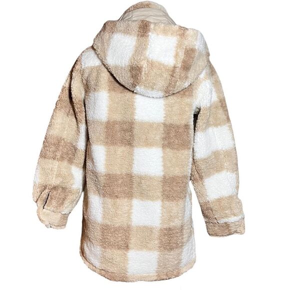 Koolaburra by UGG Sherpa Shacket with Removable Hood - Picture 7 of 9